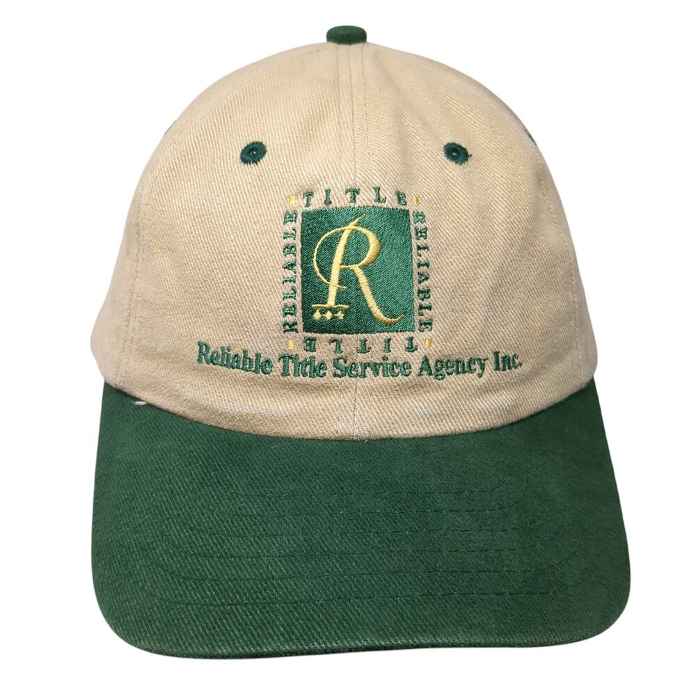 Reliable Title Service Agency Inc. Baseball Cap Multicolor One Size Adjustable